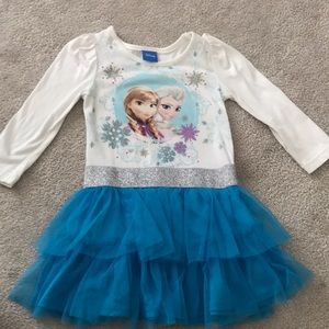 Cute Elsa Anna shirt skirt